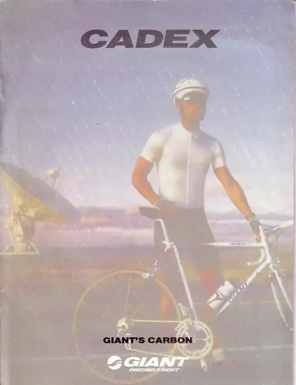 Giant Cadex 1991 Catalogue Retrobike
