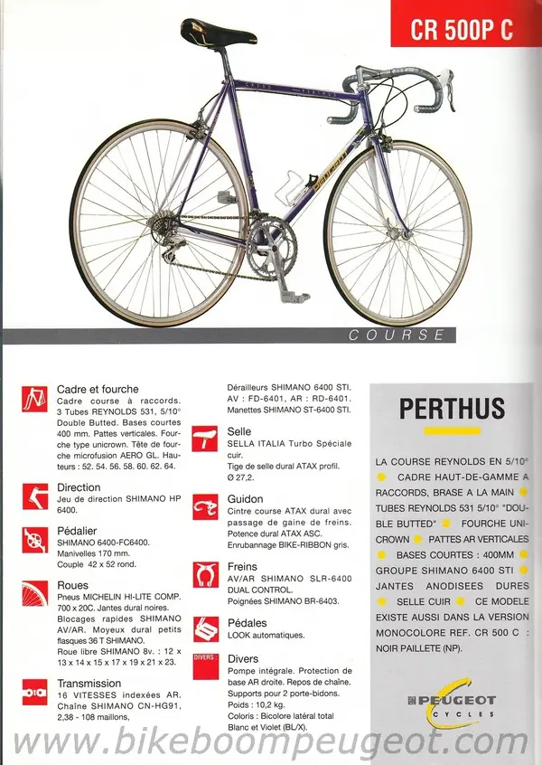Peugeot 1992 France Course Brochure CR500PC.jpg