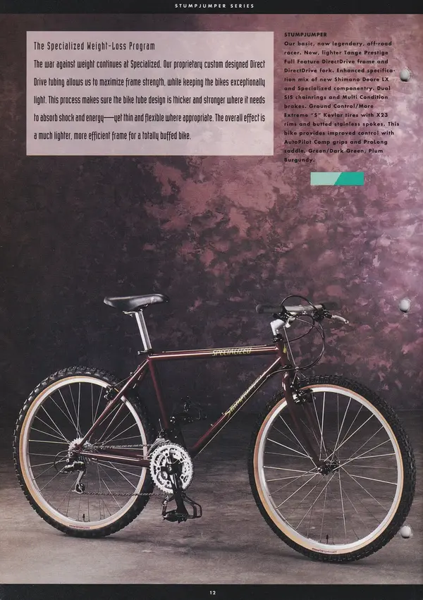 Catalogue 1993 Specialized Bicycles Retrobike