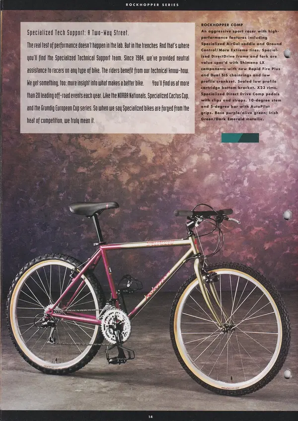 Catalogue 1993 Specialized Bicycles Retrobike