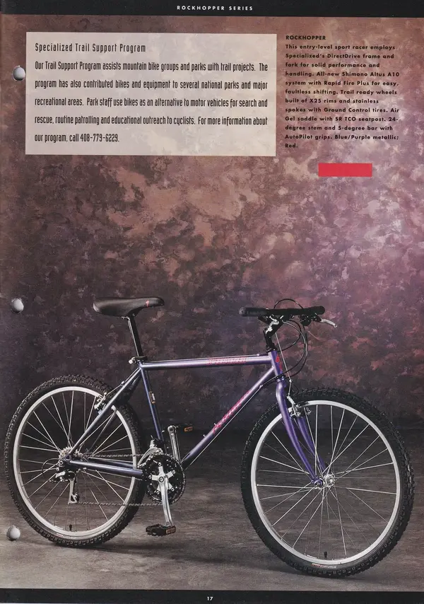 Catalogue 1993 Specialized Bicycles Retrobike