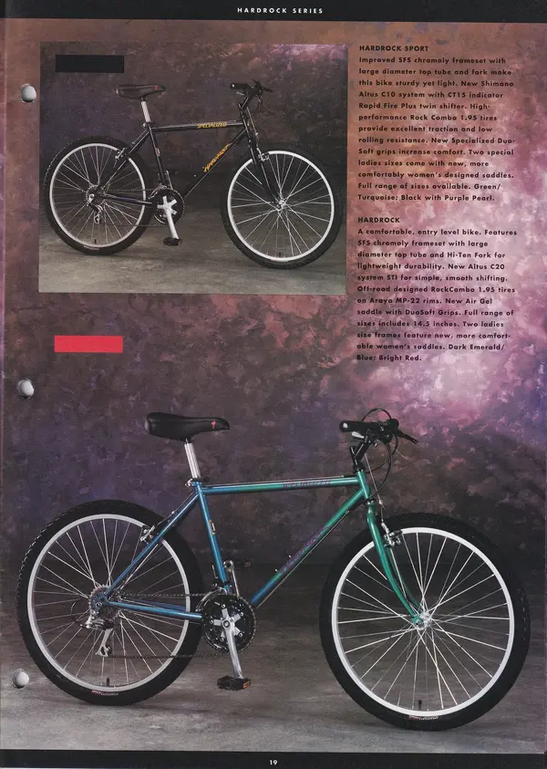 Catalogue 1993 Specialized Bicycles Retrobike