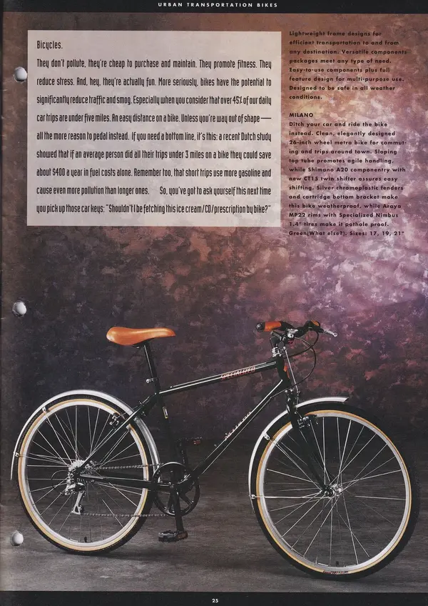 Catalogue 1993 Specialized Bicycles Retrobike