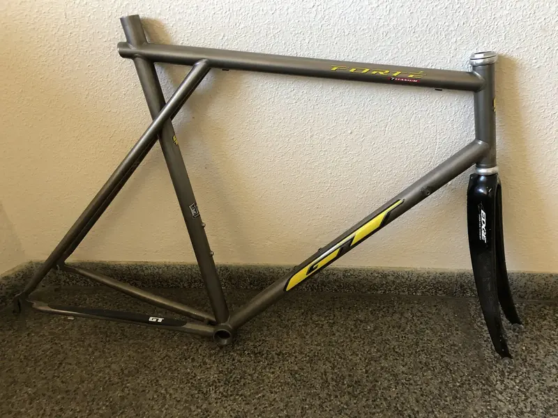 Sold - Gt Forte Titanium frameset SOLD | Retrobike