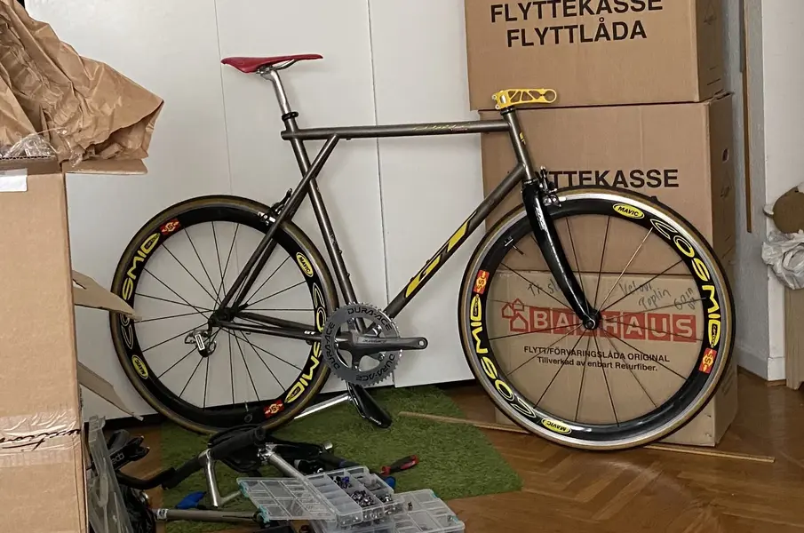 Sold - Gt Forte Titanium frameset SOLD | Retrobike