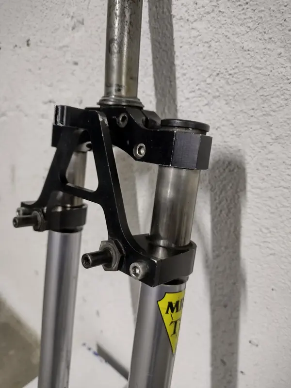 【希少】美品Vintage McMahon Titanium Fork 1989 希少】美品Vintage McMahon Titanium Fork 1989