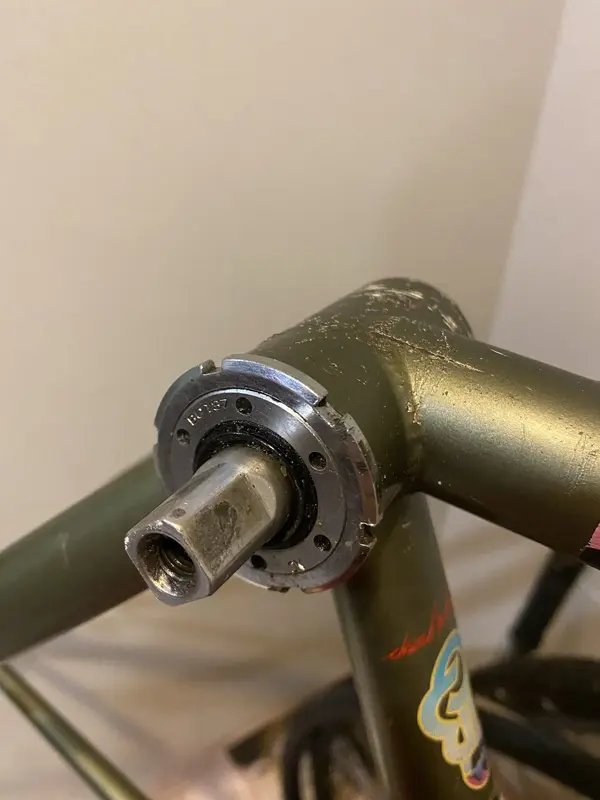 Nail Polish to fill in scratches Kona Cinder Gold Retrobike