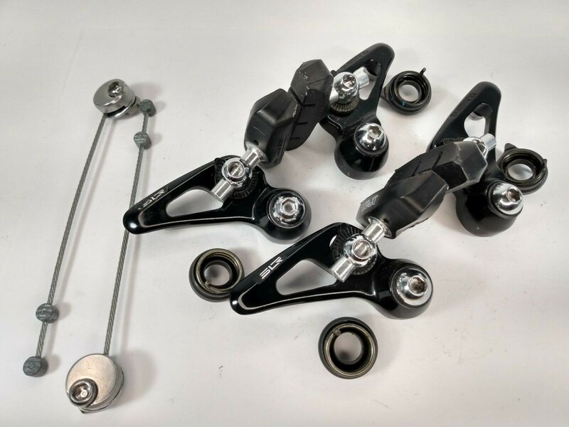 NOS Shimano Deore XT M732 black cantilever brakes ( front and rear ).jpg