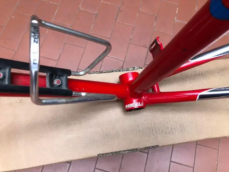 Rivola 110 telaio rosso repaint renewd bake cable guiding tobe tube aero  (10).webp