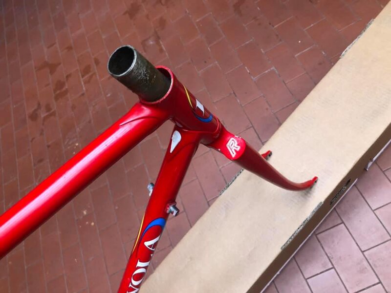 Rivola 110 telaio rosso repaint renewd bake cable guiding tobe tube aero  (1).jpg