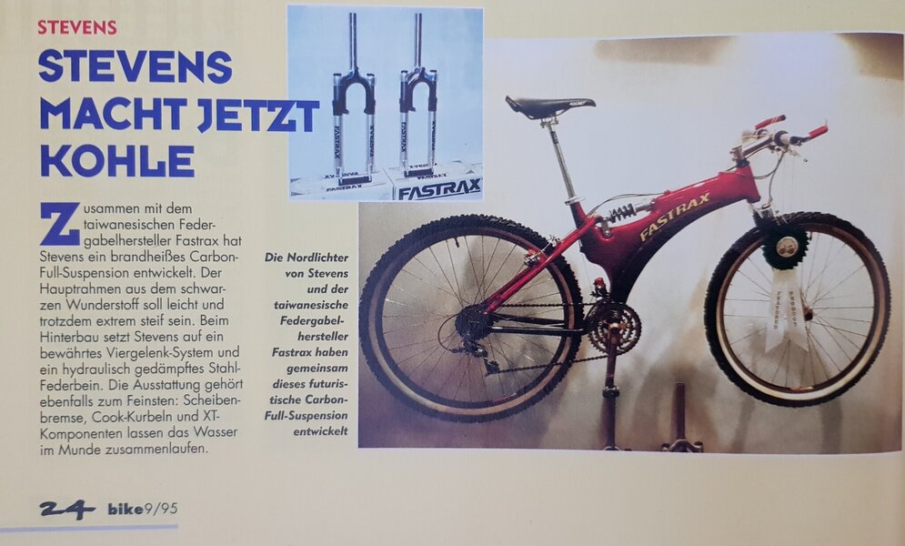 Stevens Fastrax Carbon Monocoque Fully Vorstellung aus Bike 1995.jpg