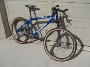 2004 Cannondale f600sl SS Retrobike