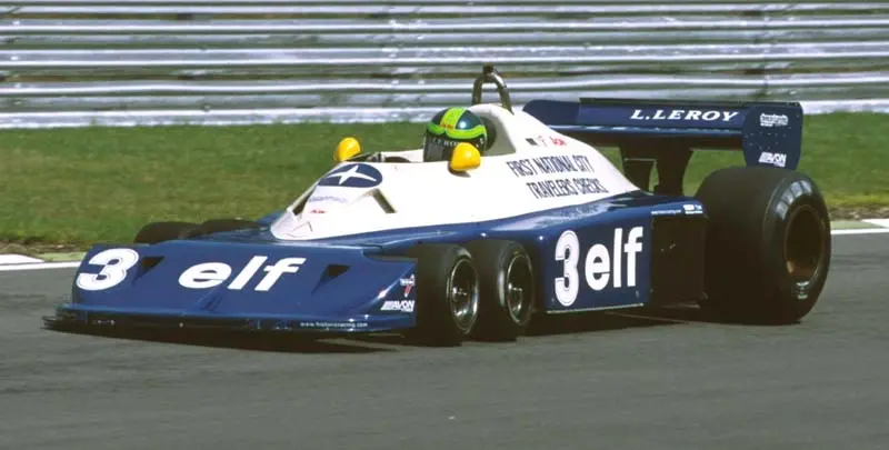 GP. F.1. 6 wheel Tyrell-Ford P34-6 77`.webp