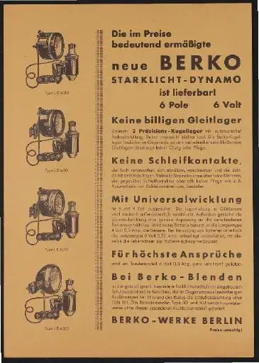 Berko Starklicht-Dynamo Werbeblatt 1933.webp