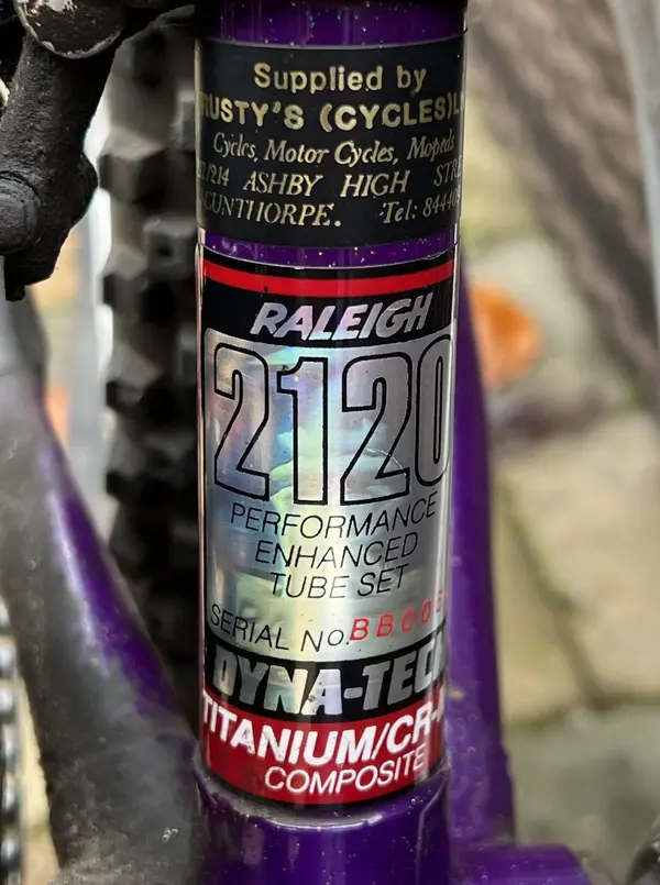Raleigh M-Trax Duotech 500 Dealer Sticker.webp