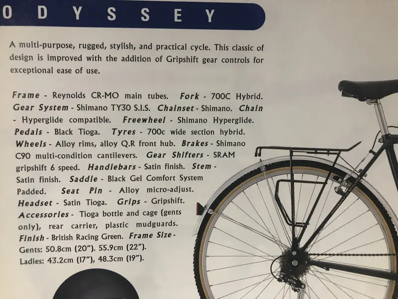 Claud butler odyssey bike outlet