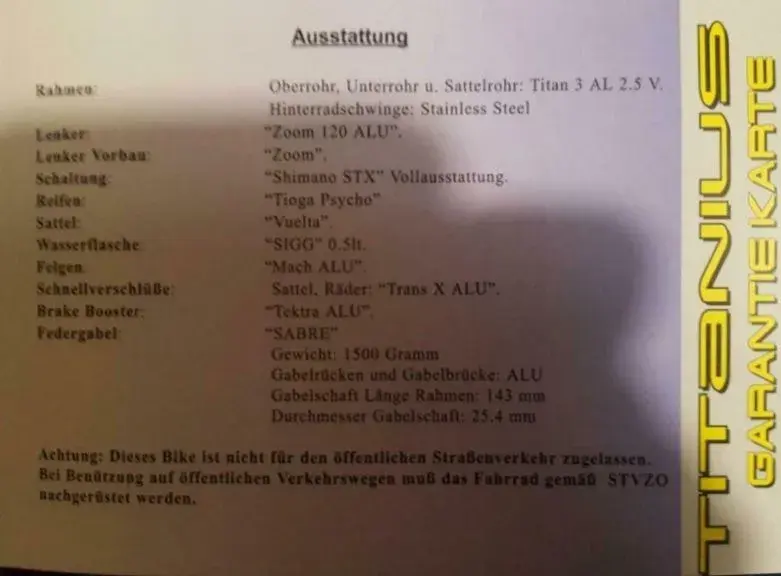 Claud Butler Titanius Praktiker Bike Ausstattung.webp