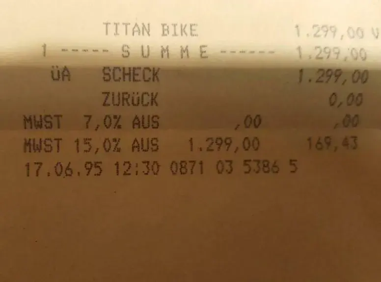 Claud Butler Titanius Praktiker Bike Rechnung.webp