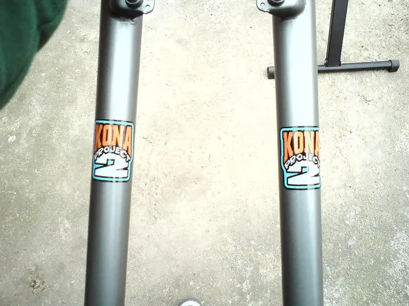 Fourche Rigide Kona Project 2, Acier, VTT Vintage, Occasion