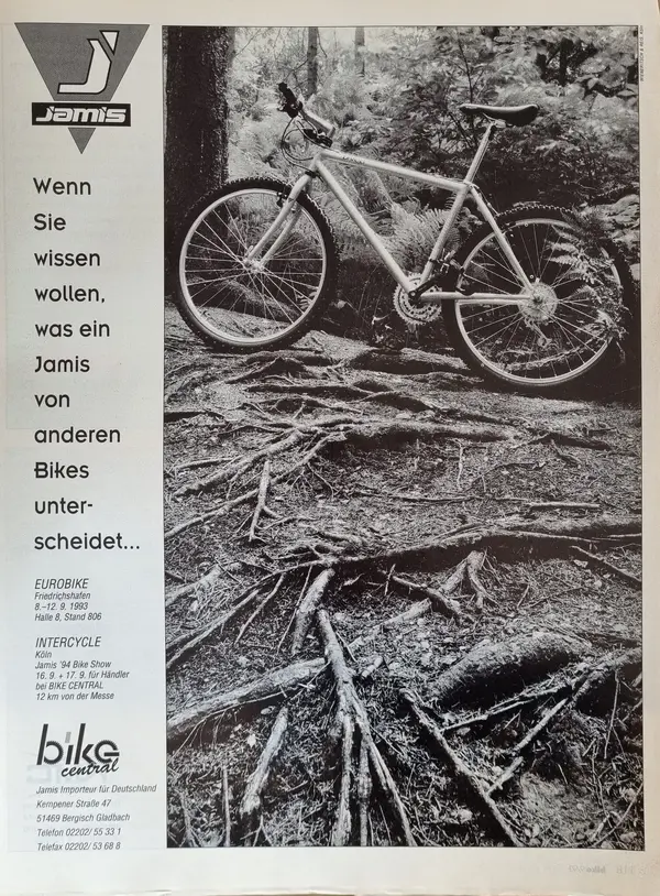 Jamis Ad aus Bike 1993 09.webp