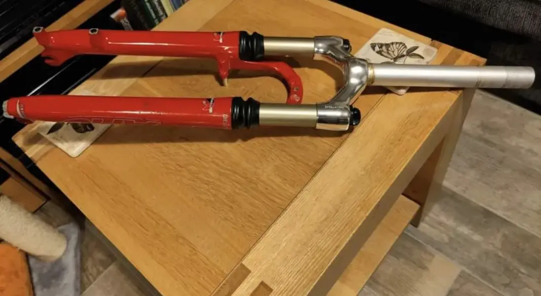 Withdrawn - Manitou Mars Elite Forks, Like New. | Retrobike