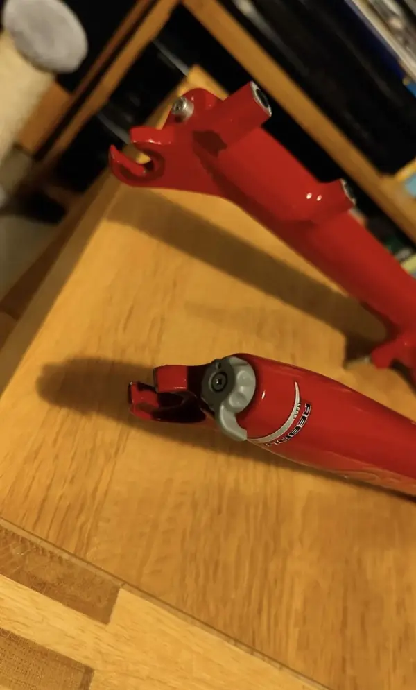 Withdrawn - Manitou Mars Elite Forks, Like New. | Retrobike