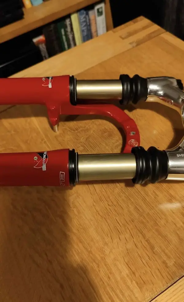 Withdrawn - Manitou Mars Elite Forks, Like New. | Retrobike
