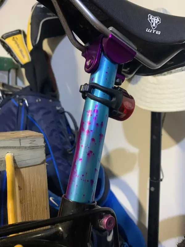 Odd Ringle seatpost | Retrobike