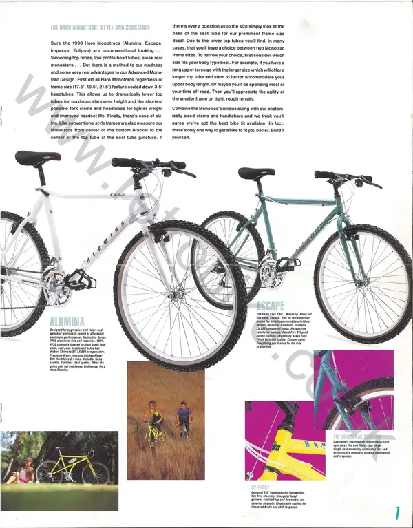 1990 Haro Catalog