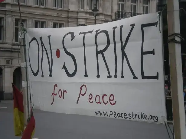 on strike to avoid getting a job!.webp