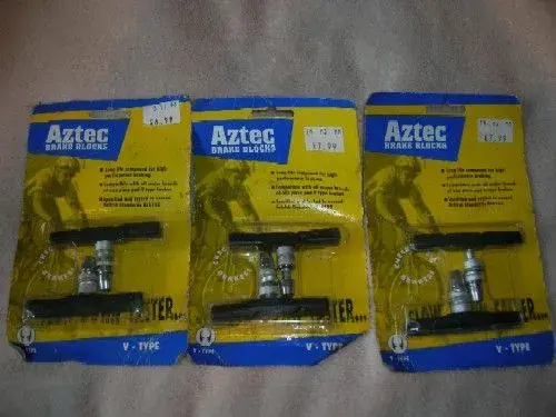Aztek v brake pads x 3 pairs.webp