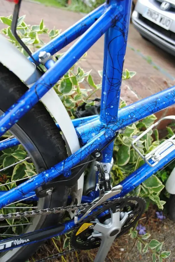 GT Talera Ladies blue tange tubing triple triangle.webp