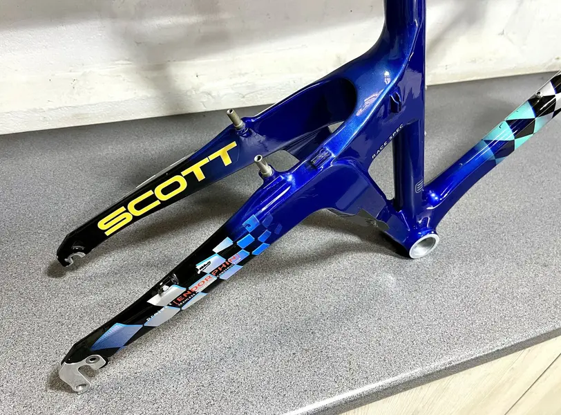 Autocollant Rétro Scott Endorphin Pro Racing 1999 - Vélo Vintage - Gloss