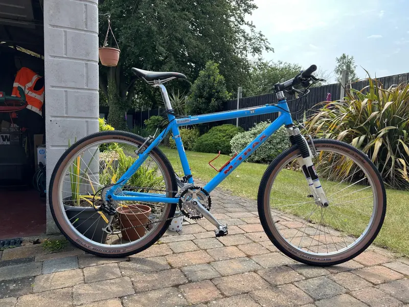 Cadre Et Fourche Raleigh M-Trax Duo Tech - VTT 26" TITANE/CR-MO