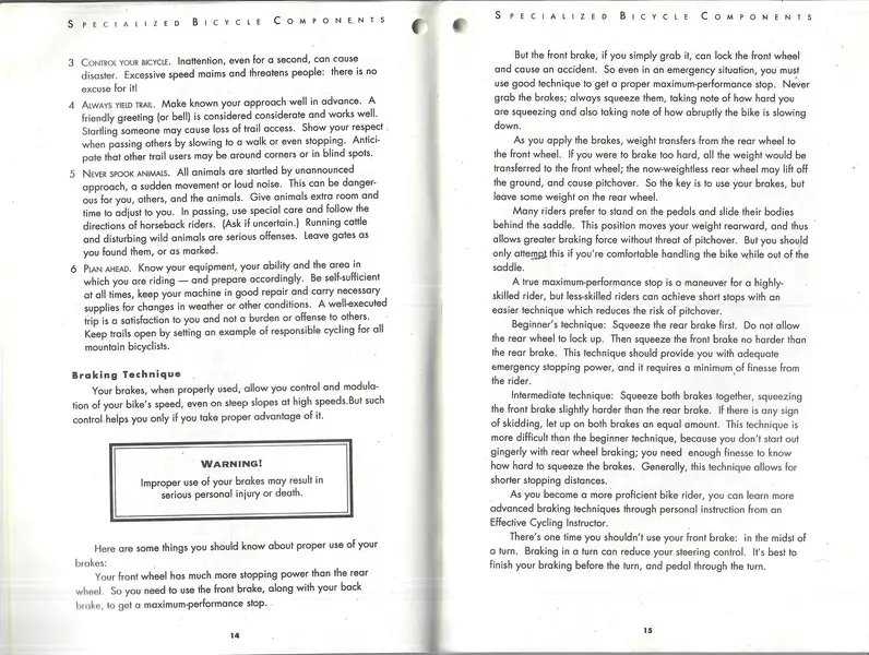 Specialized 1994 Bicycle Owner Handbook 8.webp