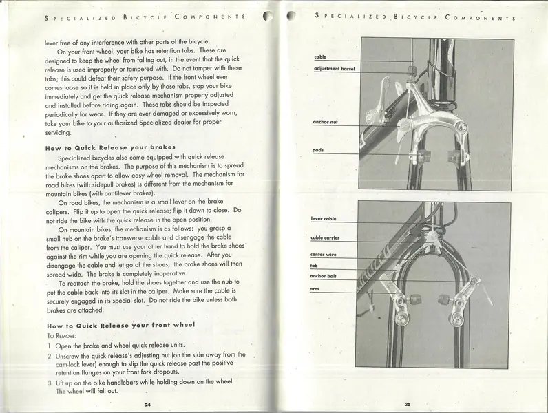 Specialized 1994 Bicycle Owner Handbook 13.webp