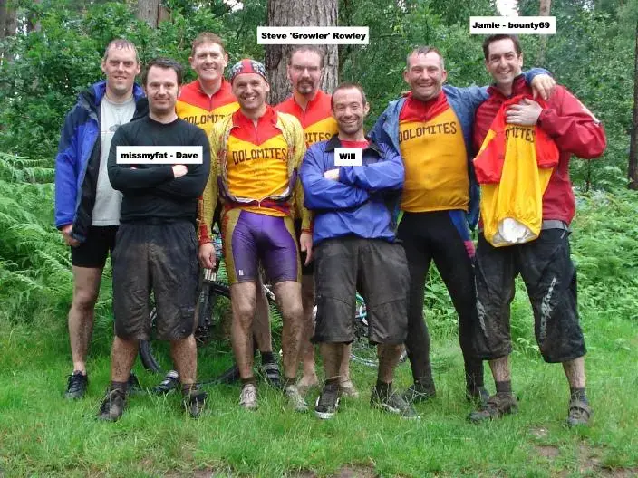 dolomites reunion team photo july 15 2007 retro.webp