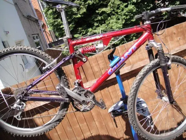 1997 Giant ATX 980 full suspension mountain bike Retrobike