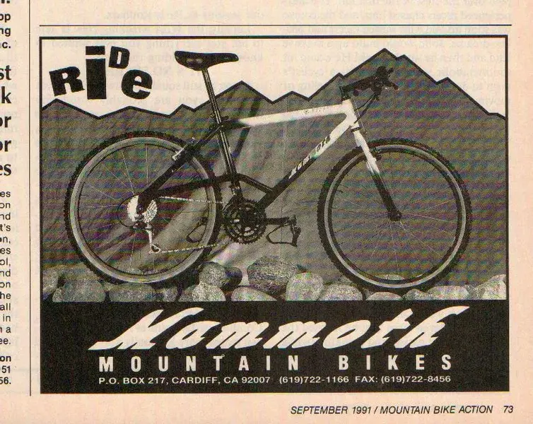 MAMMOTH 1991 MBA ad.webp