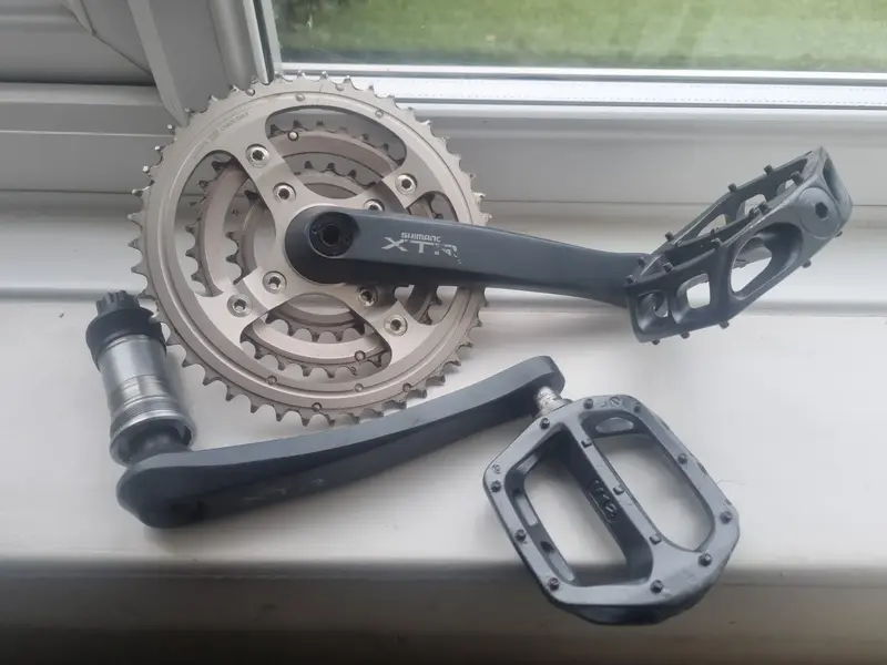 For Sale Shimano XTR Crankset Retro MTB DH Retrobike