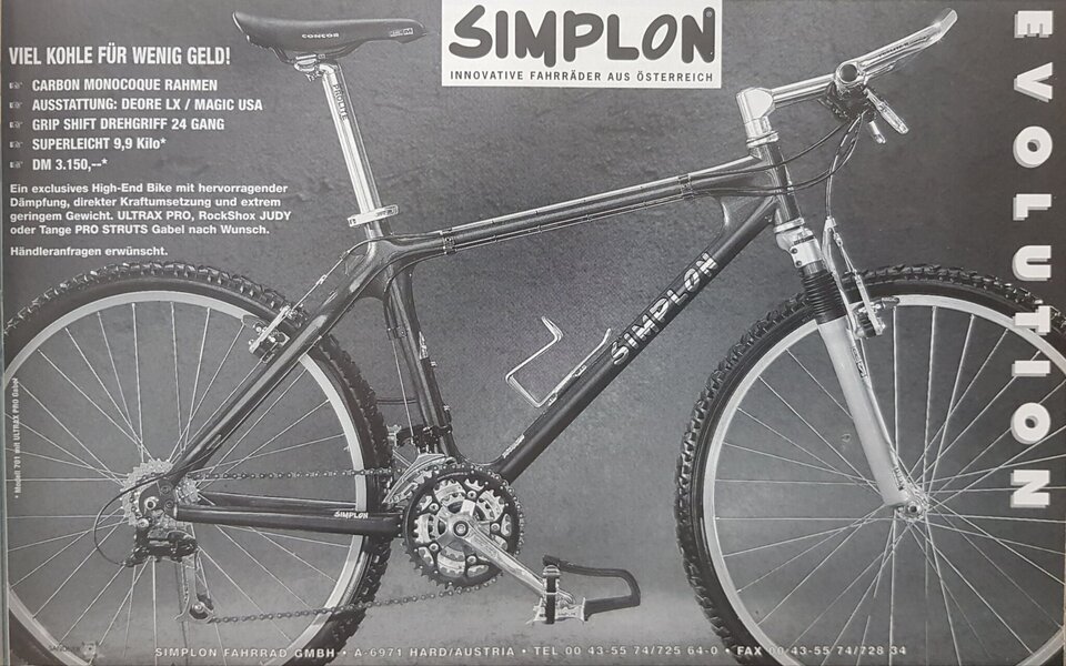 Simplon Carbon Ad aus Bike 1995.jpg