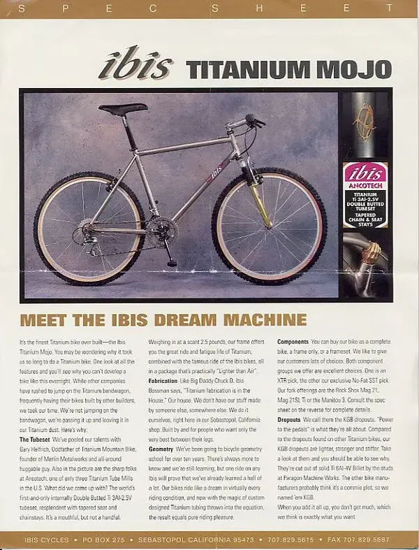 Ibis Mojo 1994 specsheet.webp