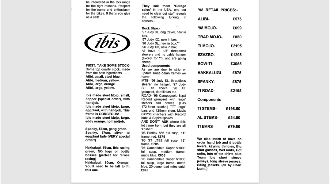 Dream Cycles Newsletter clipping Jan 98.png