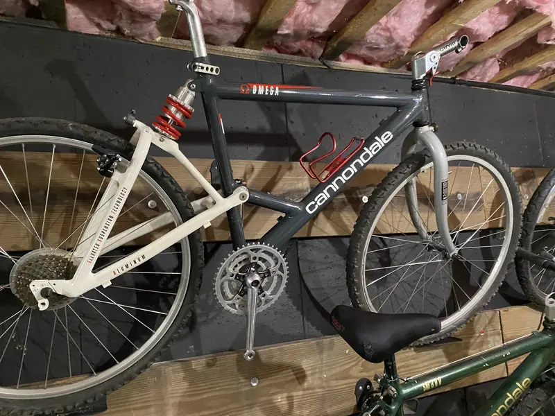 Cadre VTT vintage 26 Cannondale SE2000 avec cintre Cannondale Taperlite - Vélos