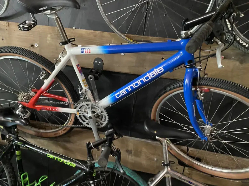 Cadre vtt cannondale caffeine vintage alu - Vélos