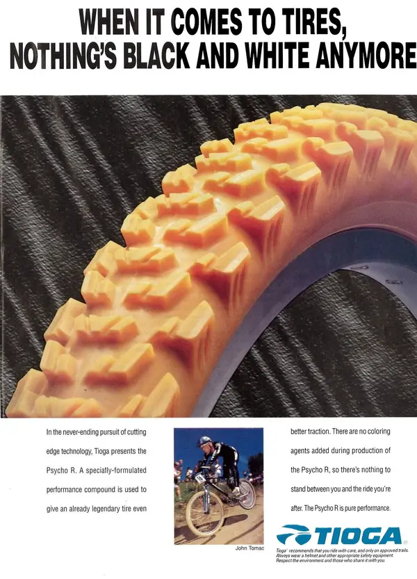 Tioga Psycho Butterscrotch Ad aus Schwinn Katalog 1995.webp
