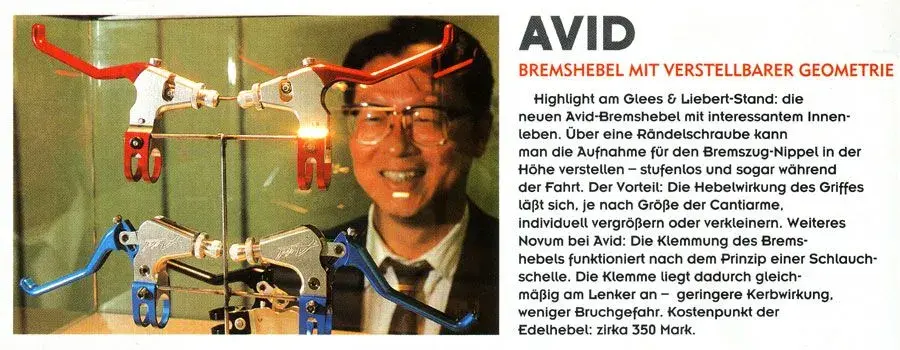 Avid Ultimate Bericht aus Bike 1994.webp