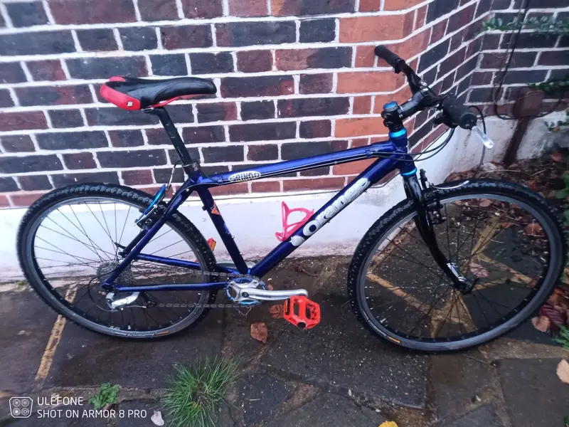 For Sale Orange Gringo mountain bike,16 inch small frame Retrobike