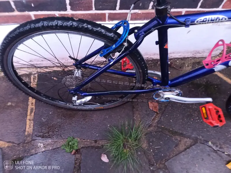 For Sale Orange Gringo mountain bike,16 inch small frame Retrobike