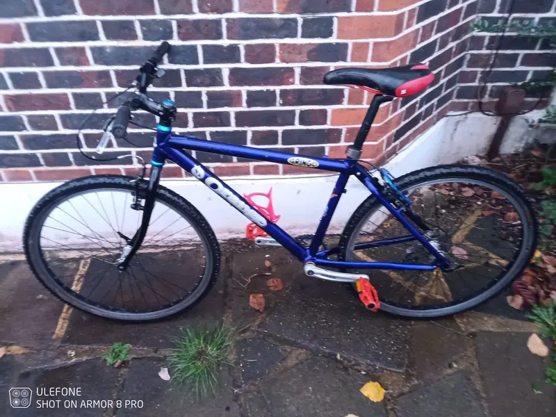For Sale Orange Gringo mountain bike,16 inch small frame Retrobike